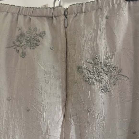 J. Jill Vintage Eucalyptus Skirt, Gray, Medium - Picture 5 of 7